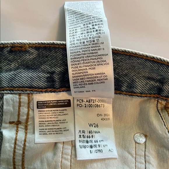 Levi’s Maxi Denim Skirt NWT Size 26 - Picture 12 of 16